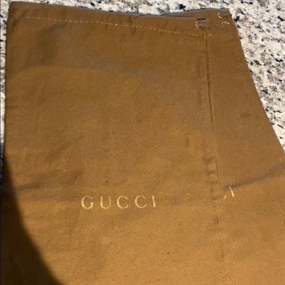 Gucci dust bags. One pair